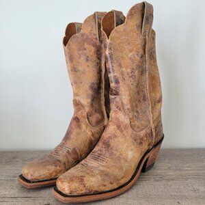 JUSTIN Women's Bent Rail Leather Western Boots